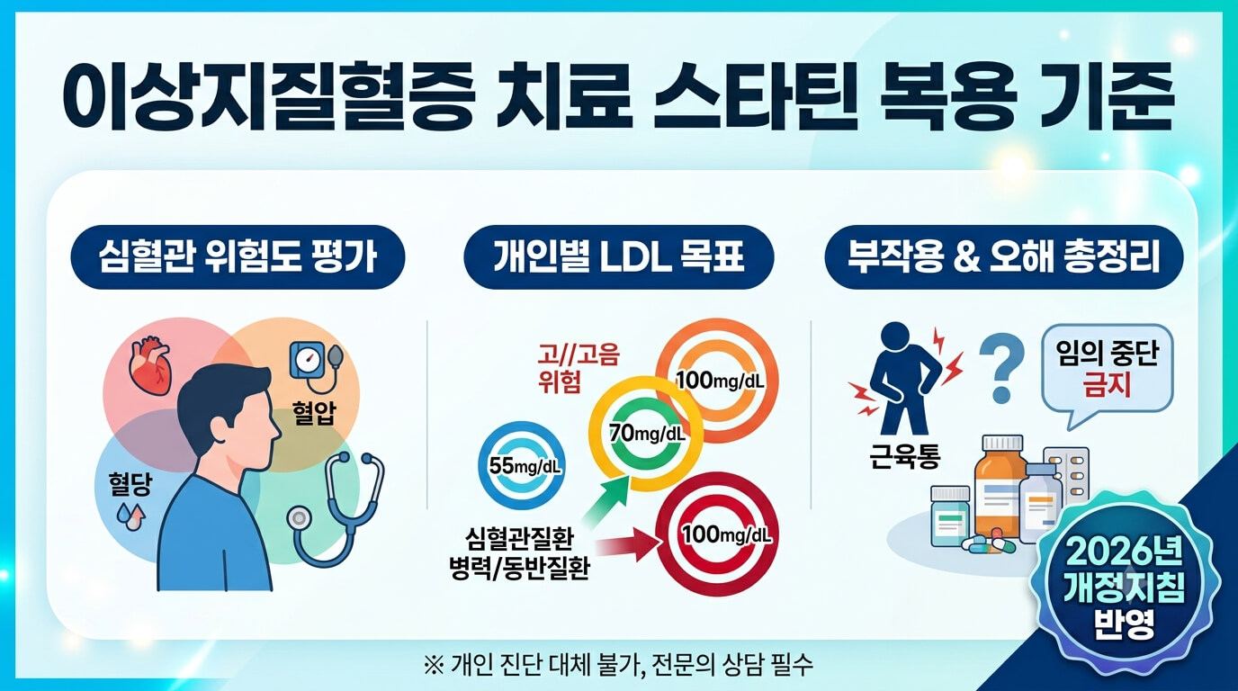 이상지질혈증치료